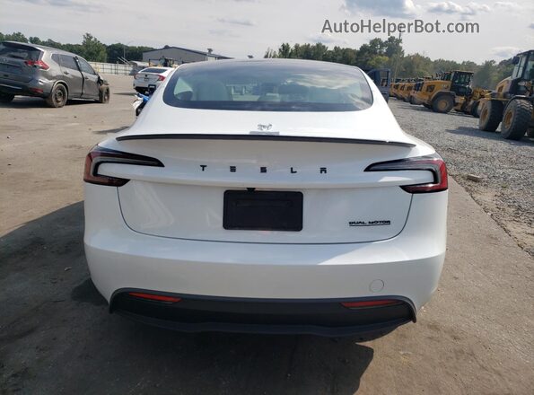 5YJ3E1EB3SF912382 2025 TESLA MODEL Белый 