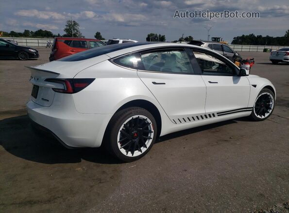 5YJ3E1EB3SF912382 2025 TESLA MODEL Белый 