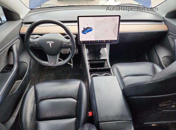 5YJ3E1EB4JF083935 2018 TESLA MODEL Blue 