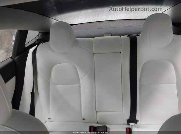 5YJ3E1EB4LF513756 2020 TESLA MODEL 3 Белый Вид наклейки с VIN-кодом