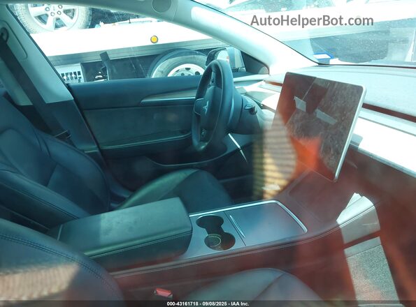 5YJ3E1EB4PF659757 2023 TESLA MODEL 3 Gray Вид салону спереду