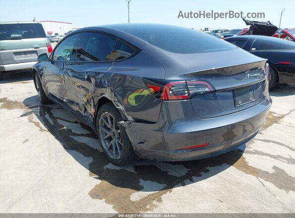 5YJ3E1EB4PF659757 2023 TESLA MODEL 3 Gray Задня ліва чверть