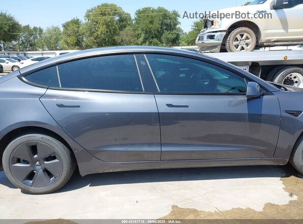 5YJ3E1EB4PF659757 2023 TESLA MODEL 3 Gray Вид щитка приладів