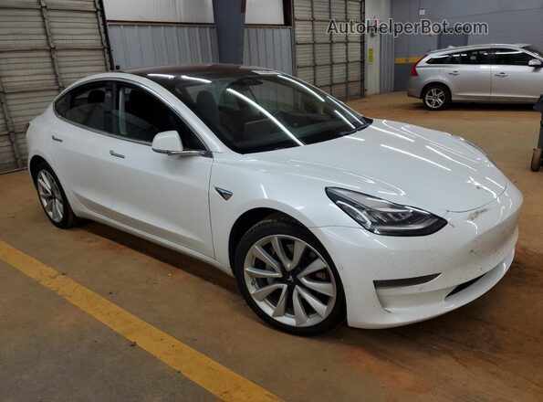 5YJ3E1EB5JF185745 2018 TESLA MODEL White 
