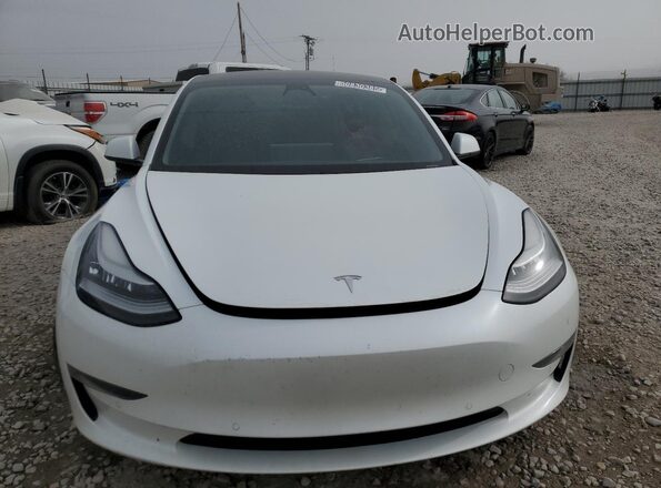 5YJ3E1EB6LF628164 2020 TESLA MODEL White Widok z przodu