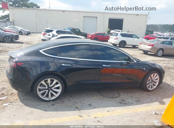 5YJ3E1EB6LF807739 2020 TESLA MODEL 3 Black Rear interior view