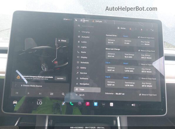 5YJ3E1EB6LF807739 2020 TESLA MODEL 3 Black 