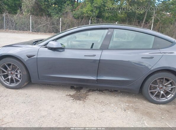 5YJ3E1EB6MF988097 2021 TESLA MODEL 3 Gray Սալոնի հետևի տեսք