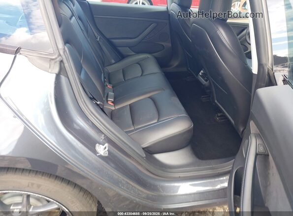 5YJ3E1EB7NF246566 2022 TESLA MODEL 3 Gray VIN კოდის სტიკერის ხედი