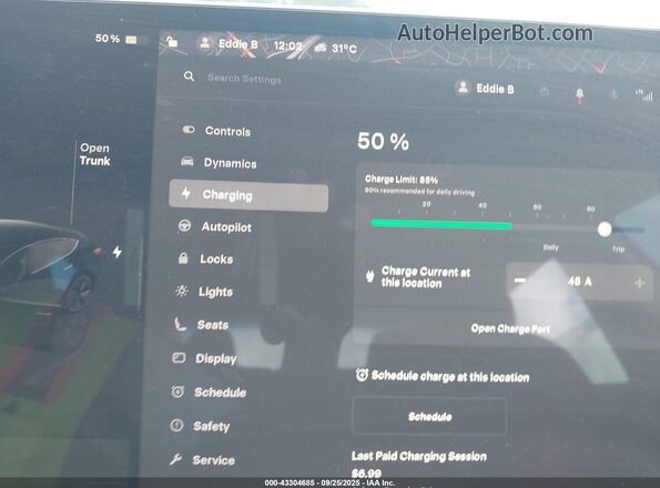 5YJ3E1EB7NF246566 2022 TESLA MODEL 3 Gray 
