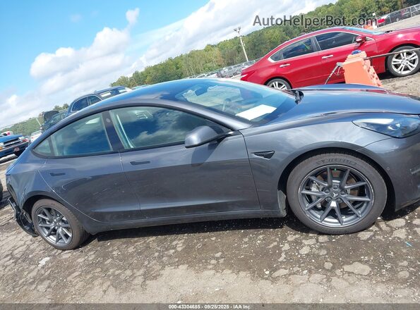 5YJ3E1EB7NF246566 2022 TESLA MODEL 3 Gray სალონის 360-გრადუსიანი ხედი