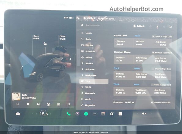5YJ3E1EB7NF246566 2022 TESLA MODEL 3 Gray 