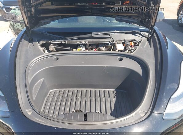 5YJ3E1EB7NF323369 2022 TESLA MODEL 3 Black Вид ззаду