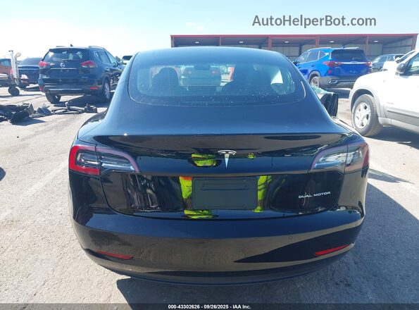 5YJ3E1EB7NF323369 2022 TESLA MODEL 3 Black 