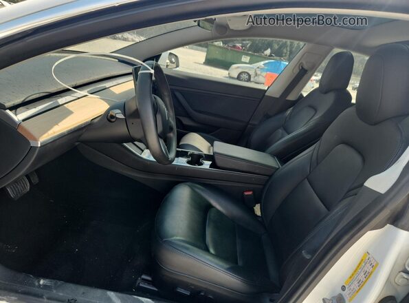 5YJ3E1EB8LF650733 2020 TESLA MODEL 3 White Սալոնի դիմացի տեսք