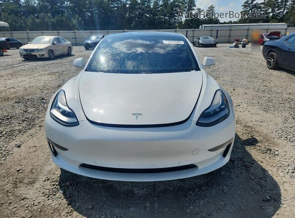 5YJ3E1EB8LF650733 2020 TESLA MODEL 3 White Դիմացի տեսք