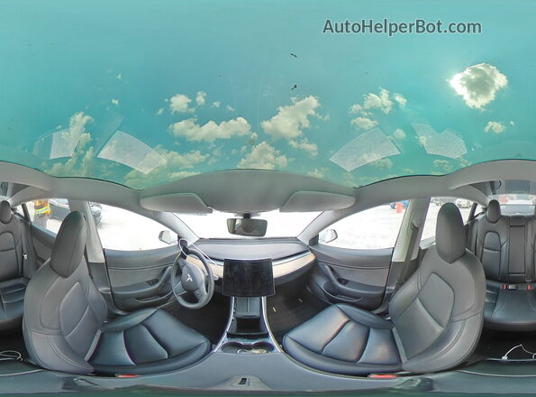 5YJ3E1EB8LF650733 2020 TESLA MODEL 3 White VIN կոդի պիտակի տեսք