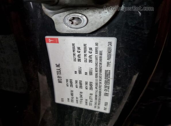 5YJ3E1EB9JF099225 2018 TESLA MODEL Blue 