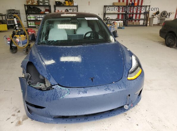 5YJ3E1EB9JF099225 2018 TESLA MODEL Blue 