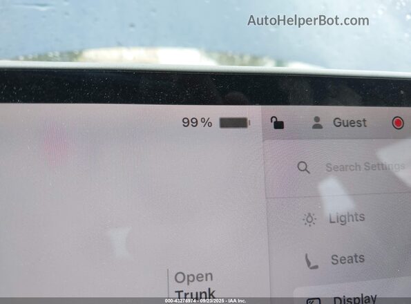 5YJ3E1EB9LF617448 2020 TESLA MODEL 3 Синий 