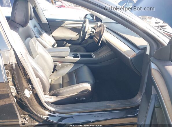 5YJ3E1EB9MF074037 2021 TESLA MODEL 3 Black Սալոնի դիմացի տեսք