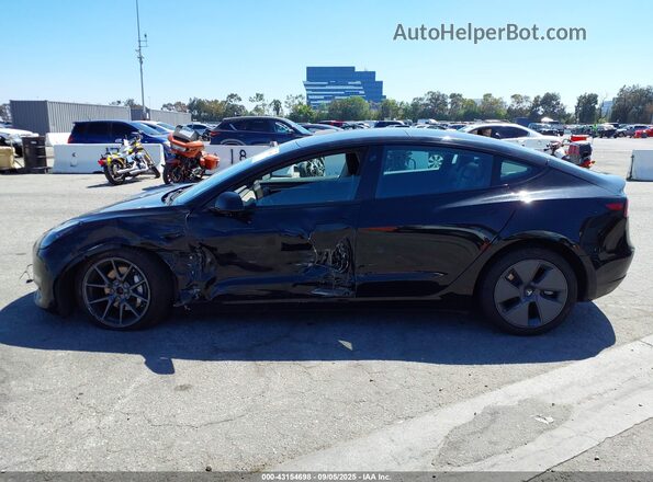5YJ3E1EB9MF074037 2021 TESLA MODEL 3 Black Սալոնի հետևի տեսք