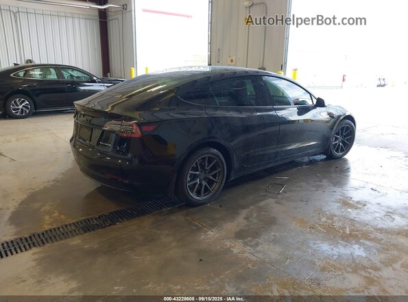 5YJ3E1EB9MF090545 2021 TESLA MODEL 3 Black Հետևի աջ