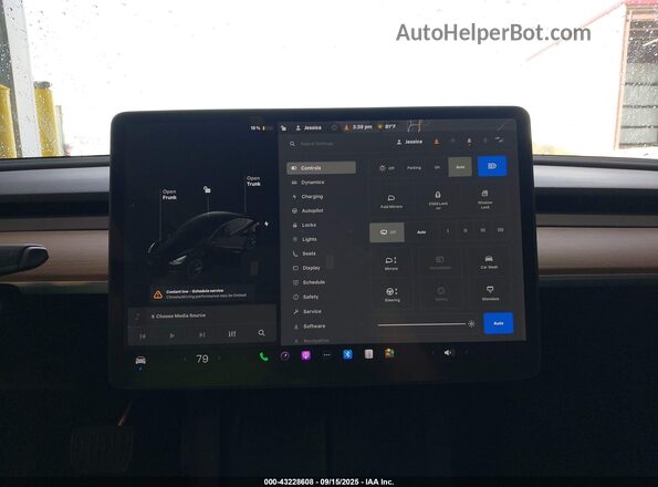 5YJ3E1EB9MF090545 2021 TESLA MODEL 3 Black 