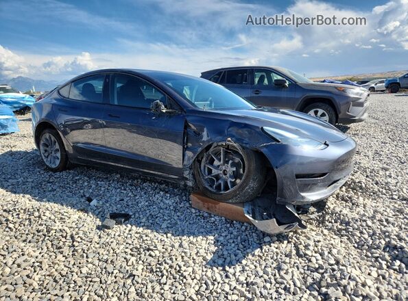 5YJ3E1EBXMF878332 2021 TESLA MODEL Charcoal Delantero derecho