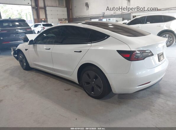 5YJ3E1EBXPF456985 2023 TESLA MODEL 3 White Հետևի ձախ