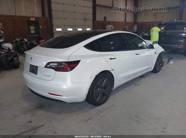 5YJ3E1EBXPF456985 2023 TESLA MODEL 3 White Հետևի աջ