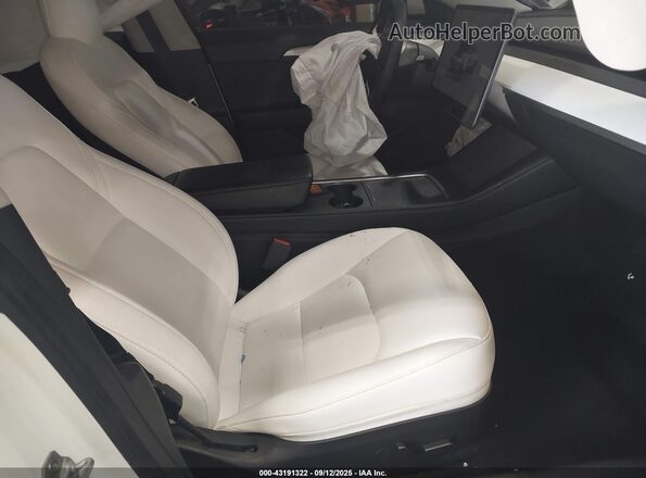5YJ3E1EBXPF456985 2023 TESLA MODEL 3 White Սալոնի դիմացի տեսք