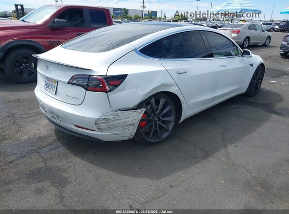 5YJ3E1EC1LF784668 2020 TESLA MODEL 3 White Հետևի աջ