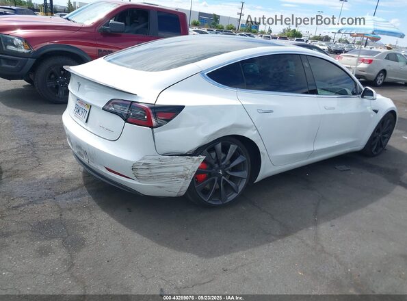 5YJ3E1EC1LF784668 2020 TESLA MODEL 3 White Դիմացի տեսք