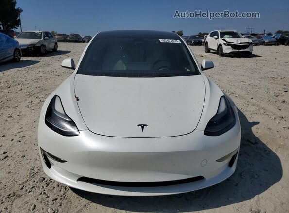 5YJ3E1EC1NF110118 2022 TESLA MODEL Белый Вид спереди