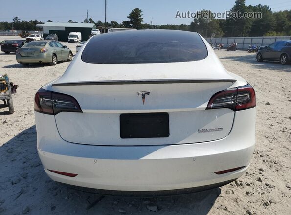 5YJ3E1EC1NF110118 2022 TESLA MODEL Белый Вид сзади