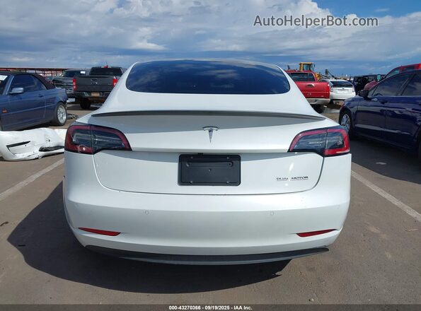 5YJ3E1EC4NF349159 2022 TESLA MODEL 3 White 