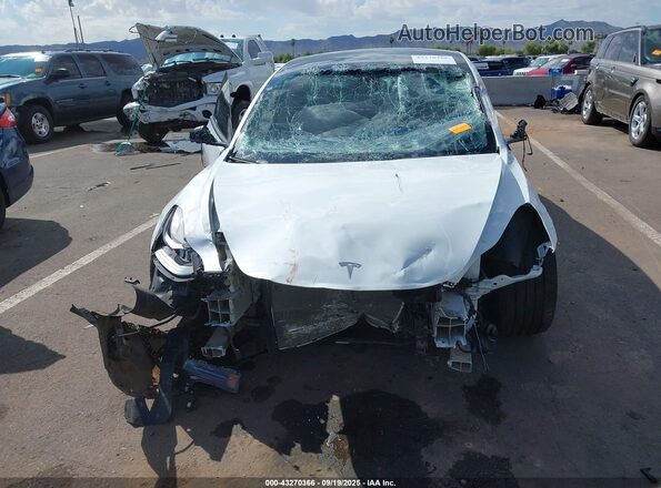 5YJ3E1EC4NF349159 2022 TESLA MODEL 3 White Front view