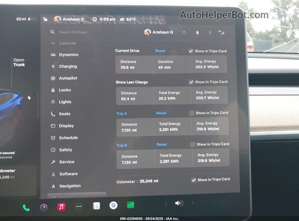5YJ3E1EC7NF307648 2022 TESLA MODEL 3 Blue Вид задніх сидінь