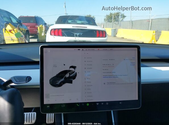 5YJ3E1EC8LF791925 2020 TESLA MODEL 3 Black 