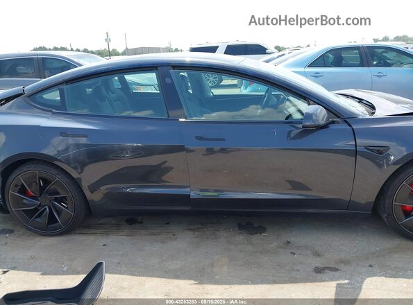5YJ3E1ET2RF892550 2024 TESLA MODEL 3 Gray 