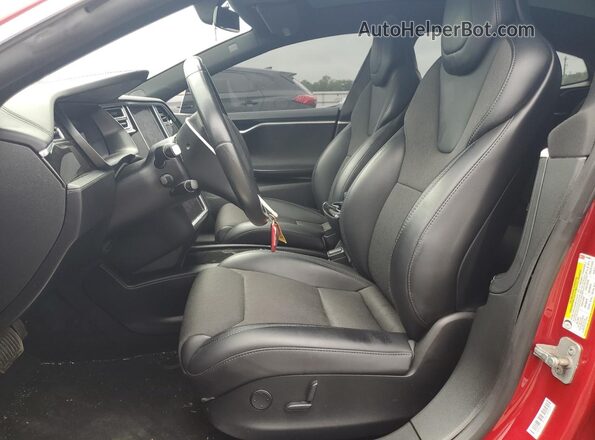 5YJSA1E26JF243580 2018 TESLA MODEL Красный 