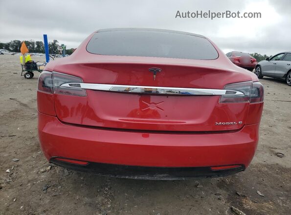5YJSA1E26JF243580 2018 TESLA MODEL Красный 