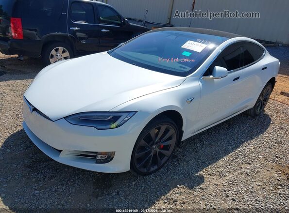 5YJSA1E41LF364165 2020 TESLA MODEL S White 