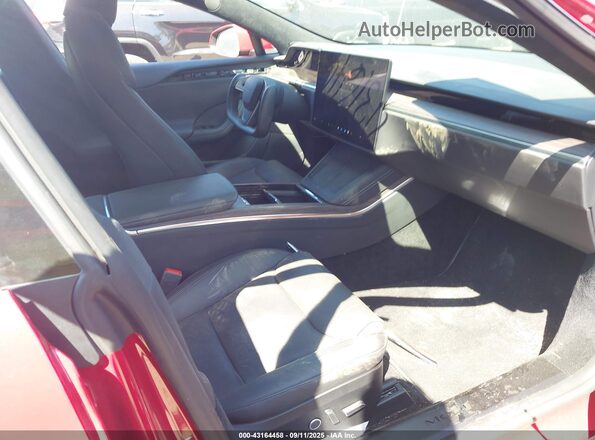 5YJSA1E55MF455921 2021 TESLA MODEL S Красный 