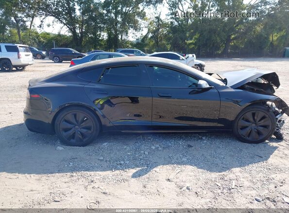 5YJSA1E55PF526362 2023 TESLA MODEL S Black Rear interior view