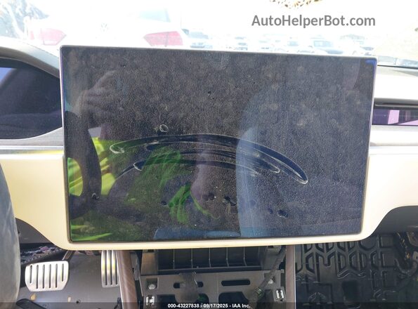5YJSA1E59MF455808 2021 TESLA MODEL S Розовый Вид задних сидений