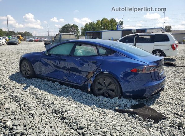 5YJSA1E5XMF441609 2021 TESLA MODEL Blue Tył lewy