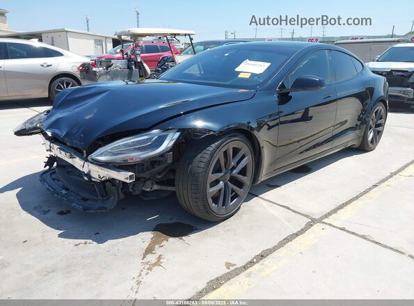 5YJSA1E65MF439632 2021 TESLA MODEL S Black 
