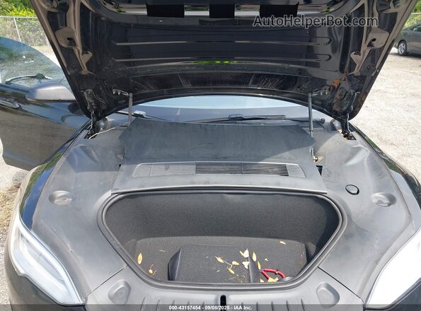 5YJSA1E68MF453413 2021 TESLA MODEL S Черный Вид сзади